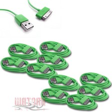 10X 3FT USB 30PIN GREEN CABLE DATA CHARGER FOR GALAXY TAB 7.0 PLUS 8.9 10.1 picture