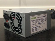 Brand NEW--Green 500w-Max ULTRA QUIET ATX Power Supply 20+4pin & SATA picture