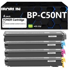 IBOBLIN BP-C50NT Toner Cartridges High Yield -24,000 Page CMBY, BP-C50NT-4pk picture
