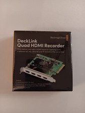 Blackmagic Design DeckLink Quad HDMI Recorder Capture Card (NEW Factory Sealed) picture