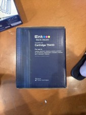 EZink TN450 Premium Toner Cartridge Black.  1 Pack Remaining.  Sealed Toner Cart picture