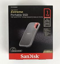 SanDisk Extreme Portable SDSSDE61-1T00-AC 1 TB ITM 5745531 NEW USB-C 3.2 Gen 2 picture