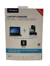 Targus APA32US Laptop Charger with USB Fast Charging Port NEW IN BOX picture