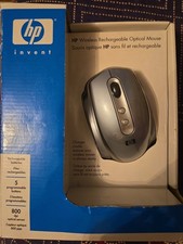 New 2005 HP Wireless Optical Ergo Mouse with USB receiver PP034AA#ABA picture