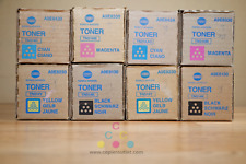2 Genuine Konica Minolta TN-514 CMYK Toner Cartridge Sets BizHub C458 C558 C658 picture