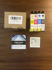 212XL 4PK 4 Color Ink Cartridge Exp May 2026 picture