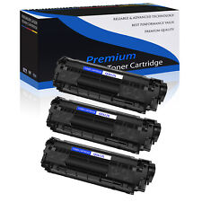 3PK Black Q2612X 12X Toner Compatible for HP LaserJet 3030 3050 3052 3055 M1319 picture