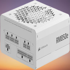 CORSAIR RM850e (2025) ATX 3.1 PCIe 5.1 Ready 850W Power Supply, 3.4 pounds,White picture
