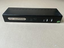 Linkskey 2-Port USB DVI KVM Switch LDV-DM702AUSK Dual Monitor 7.1 Audio Black picture