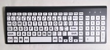 Mini Wireless Keyboard, Black Plastic, English QWERTY w/ Numeric Keypad picture