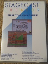 Rare Vintage Stagecast Creator 2.0 PC/MAC Programing Game Building 2006 PRIVATE picture