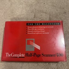 Vintage Macintosh Complete Half-Page Scanner 400 NEW SEALED NOS Rare picture