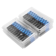 100pcs Embedded SC Optic Fiber Quick Fast Connector Adapter For FTTH♡ picture