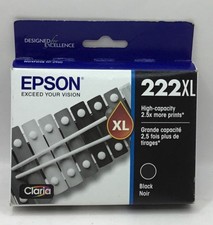 Epson 222XL Black Ink Cartridge EXP 08/2026 picture