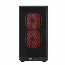 Silverstone PS15B-RGB (Tempered Glass Window) Precision  RGB Fan MATX Case picture