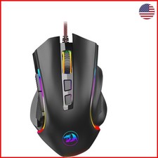 Pro-Level M602 Wired Gaming Mouse with 9 Programmable Buttons & RGB Lights picture