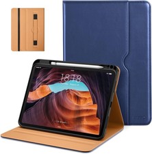 Premium Leather Folio Stand Cover Case for iPad 11