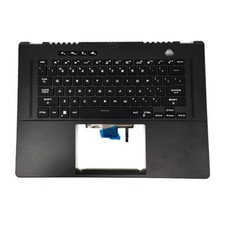 New Palmrest For ASUS ROG Zephyrus GA503Q GU603 GA503U Keyboard Backlit Gray US picture