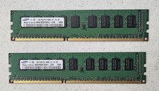 2GB Kit (2x 1GB) Samsung DDR3-1066 ECC Unbuffered PC3-8500E M391B2873EH1-CF8 picture