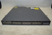 Cisco Systems WS-C3650-48PD WITH 3 FAN MODULES AND 2 DPS-1025AB D PSU picture