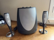 Harmon Kardon Model HK695-01 Powered Multimedia Subwoofer/Speaker Set Computer picture