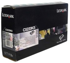 Lexmark C5220KS Black Return Program Toner Cartridge for C522/C524/C53x picture