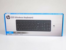 HP 220 Wireless Keyboard QWERTZ Switzerland Wireless Keyboard, 805T2AA#UUZ, Black picture