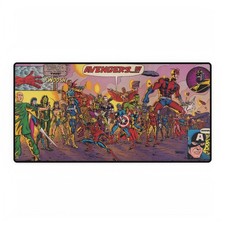 Marvel Comics Avengers Assemble Classic Comic Collage Movie Mouse Pad Desk Mats picture