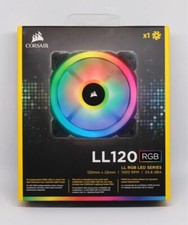CORSAIR - LL Series 120mm Case Cooling Fan with RGB lighting - Multi picture