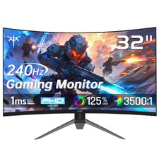 KTC 32 Inch 240Hz Curved Gaming Monitor, FHD 1500R HDR PC Monitor, H32S17F picture