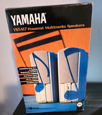 Yamaha YST-M7 Powered Multimedia Speakers 2.0 Wired 3.5mm White picture