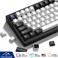 Womier 138 Keys Double Shot PBT Keycaps Set - Classic Cherry Profile Style picture