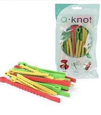 25 Pack UT Wire Q-Knot Multi-purpose Self-Locking Reusable Cables Ties Non Slip picture