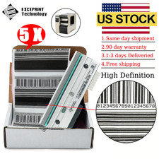 ✅ 5pcs Printhead For Zebra 110xi4 300Dpi Thermal Printer P1004232 USA STOCK ✅ picture