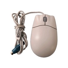 RARE VINTAGE MOSUK 2 BUTTON SCROLLING PS2 MECHANICAL MOUSE RM3-SB4-8 picture