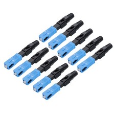 10 x SC UPC Fiber Optic Quick Connector Single Mode Embedded Adapter picture