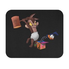 WILE E COYOTE LOONEY TUNES CUSTOM PC DESK MAT MOUSE PAD HOME SCHOOL GIFT picture