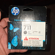 HP 711 Black Genuine/Original Ink Cartridge CZ133A for DesignJet T120 T520 picture