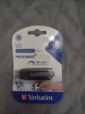 Verbatim V3 USB Stick 3.2 Gen 1 Microban/High speed data transfer/8GB/GO picture