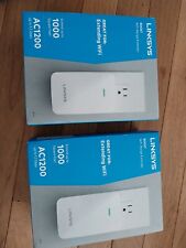 (2 Pack) Linksys AC1200 Duel-Band Wi-Fi Range Extender W/ Box  picture