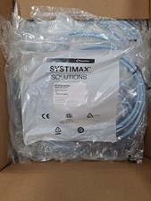 (QTY 1) 7ft Commscope CAT 6A Patch Cable 360GS10E-LB-7FT CPCSSX2-02F007 picture