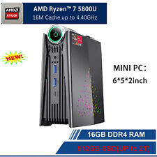 4K UHD MINI Game PC AMD Ryzen 7 5800U 16GB RAM 512GB SSD WiFi/BT Windows 11 Pro picture