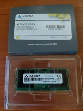 1x16GB AxiomDDR5-5600 SODIMM Laptop RAM Memory PC (4X71M23187-AX) picture