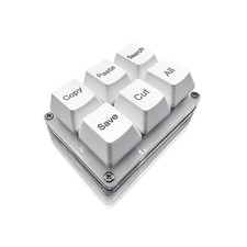 BTXETUEL Copy Paste Search Save Cut All 6-Key Keyboard One Handed OSU Keypad ... picture
