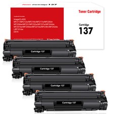 4PK CRG137 Toner For Canon 137 Toner Cartridge MF216n MF232w MF236n D570 MF212w picture