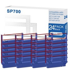 24 Pack SP700 Compatible Ink Ribbon Black and Red for Star SP-700 SP700 RC700... picture