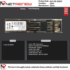 Genuine  Cisco GLC-FE-100FX  100BASE-FX Transceiver Module picture