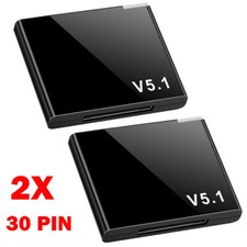 2X For I-WAVE 30 Pin Bluetooth 5.1 Audio Receivers A2DP Music Adapters 44*35*7mm picture