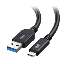 Cable Matters [USB-IF Certified] 10Gbps Gen 2 USBA to USB C Cable - 3.3 Ft, USBC picture