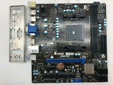 MSI A78M-E35 MS-7721 VER:6.0 DDR3 - mATX - Socket FM2+ - with I/O Shield #M1454 picture